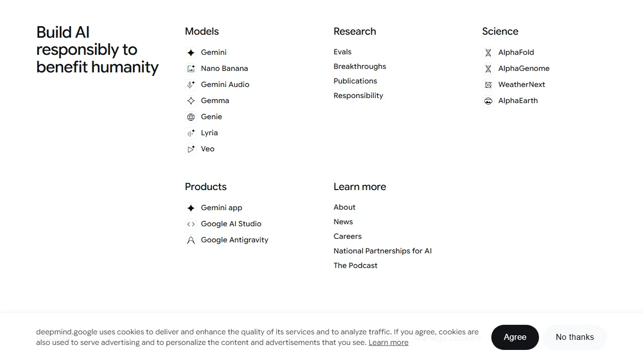Captura de la interfaz de Google Veo mostrando el panel principal